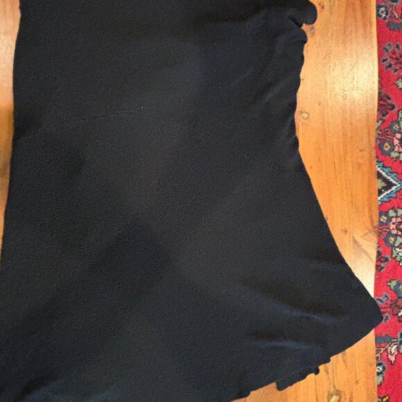 Eileen Fisher Open Front Cardigan Black Organic Cotton Linen XS - Picture 11 of 11